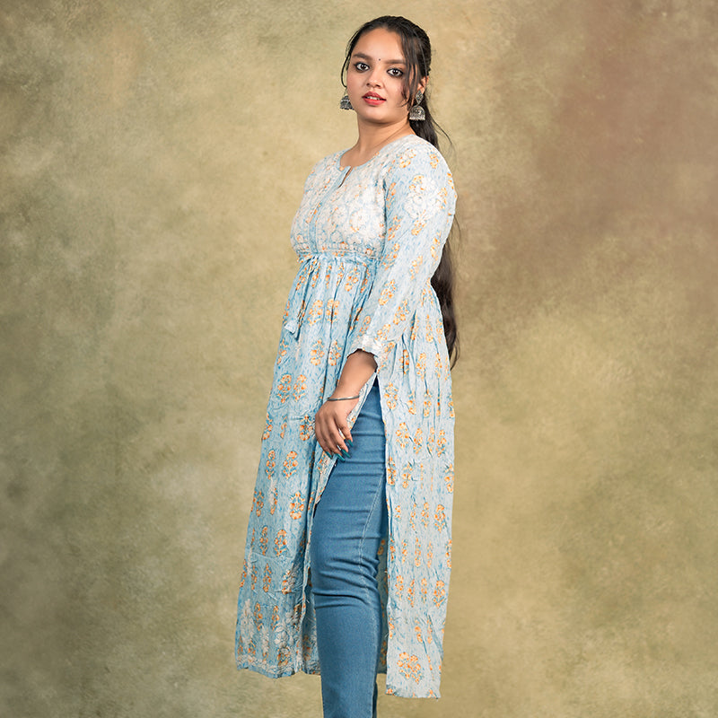 Nyra cut long kurti